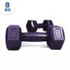 Mancuernas Plásticas Par 8 x 2 = 16 Kg