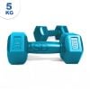 Mancuernas Plásticas Par 5 x 2 = 10 Kg