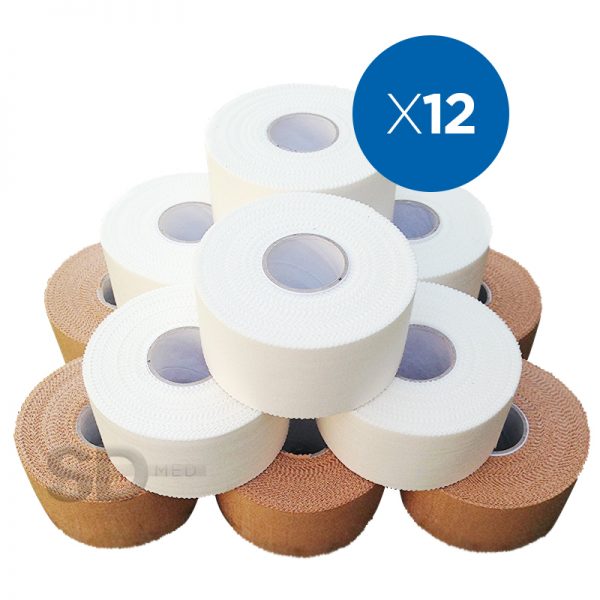Pack x12 Venda Rígida Alta Calidad de Rayón 5 cm x 13,7 mt