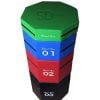 Cajones Octagonales Plyo de Espuma Profesionales Set 4x – Crossfit