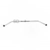 Barra lateral cromada 120 cm