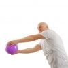 Senior man training in rehabilitation center