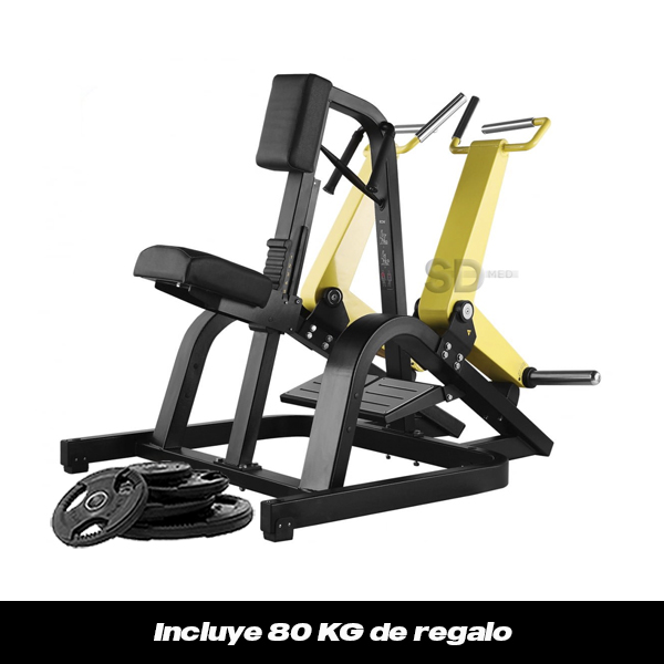 Pack-Serie-Hammer-HWF-Mod 06-Incline-Rowing-Machine-1906+Discos-3A