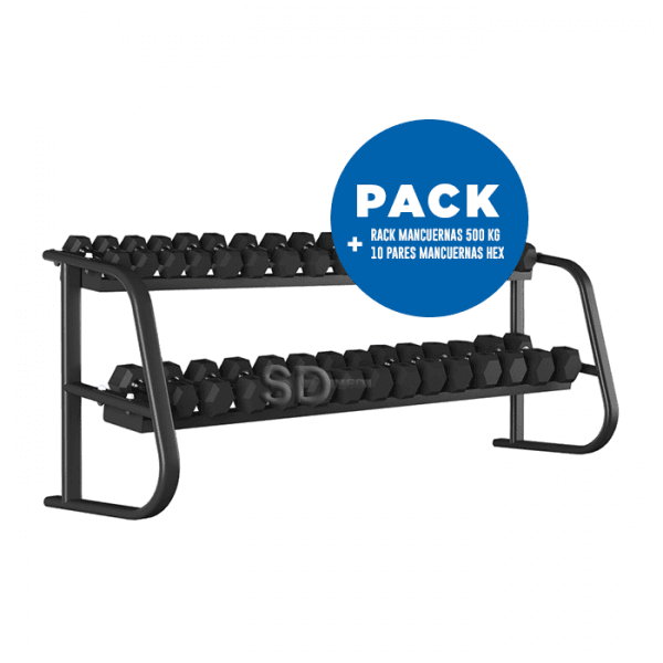 pack-rack500kg+mancuernas-hex