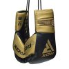 Guantes de Boxeo RDX Mark Pro Training TRI LIRA 1 Golden 5
