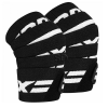 Vendas de Rodilla Par RDX – Wrap de Levantamiento Soporte – Negras – WAH-K2B 1